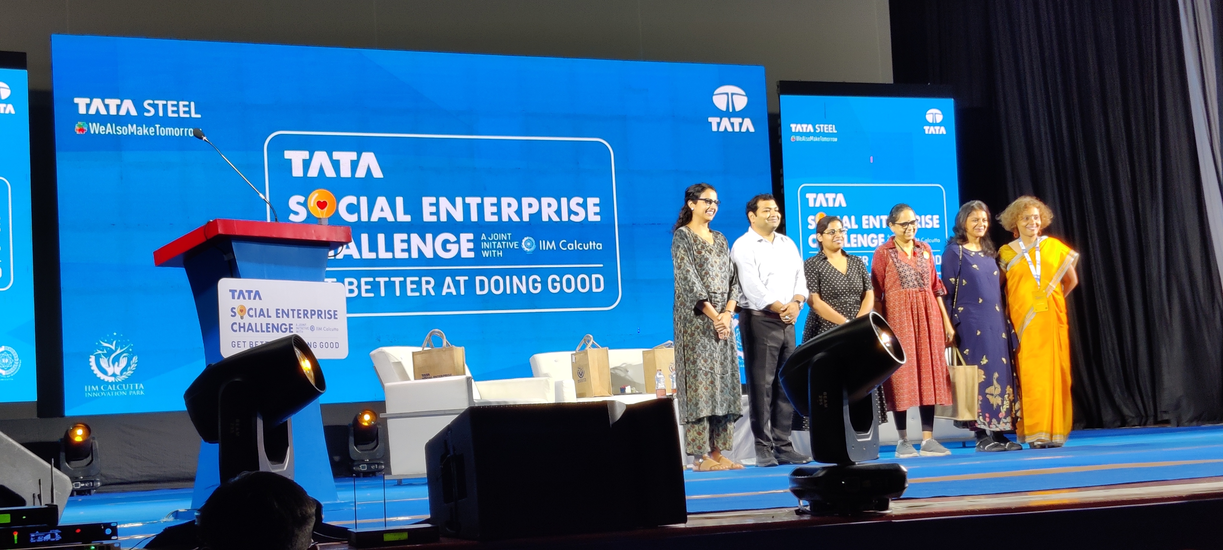 5. TATA Social Enterprise Challenge, IIMC, Kolkatta